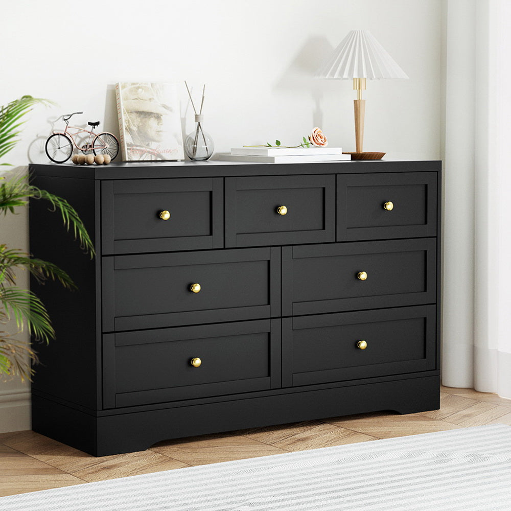 Milan Morden 7 Chest of Drawers Dresser