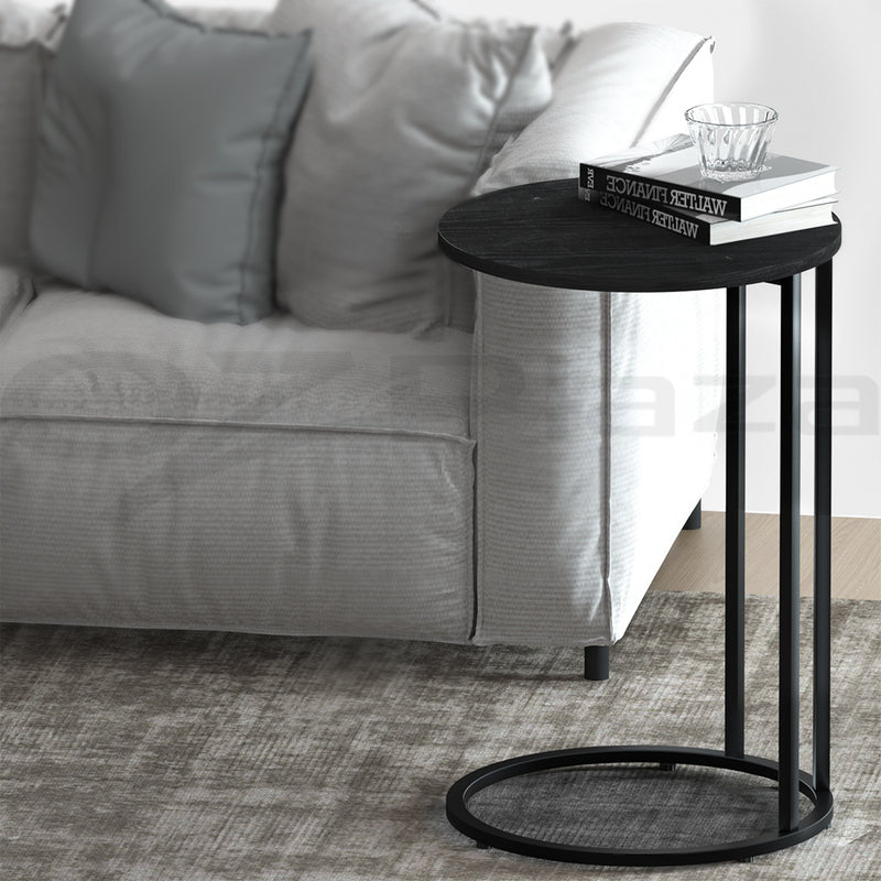 Diva Round Black Coffee Table
