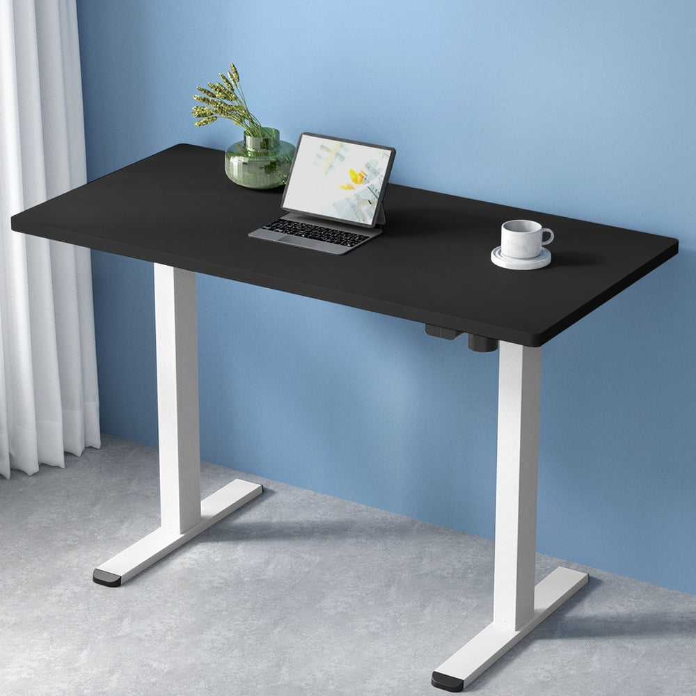 Diva Electric Height Adjustable Standing Desk Black 140CM