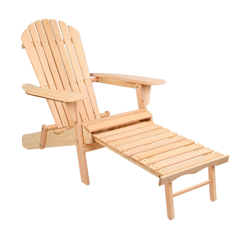 Outdoor Sun Lounge Chairs Beach Chair Recliner Adirondack Patio 