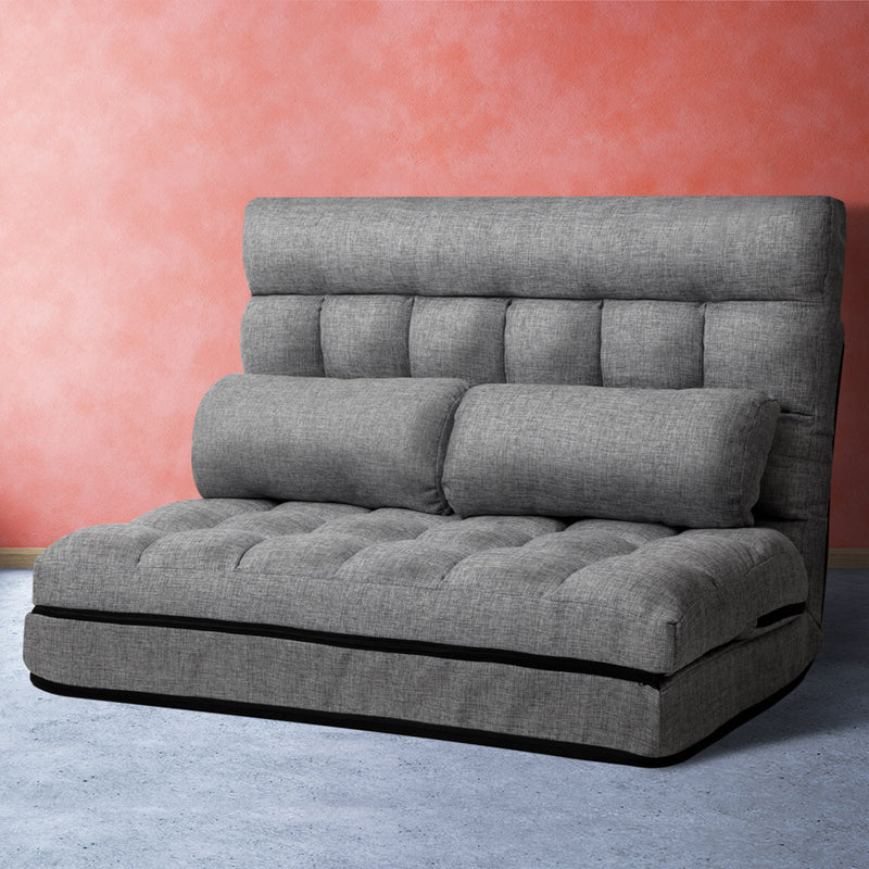Diva Lounge Sofa Bed 2-seater Floor Folding at Sleep House Nunawading