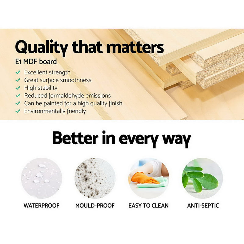 Diva Shoe Cabinet Shoes Storage Rack White18 Pairs at Sleep House NSW