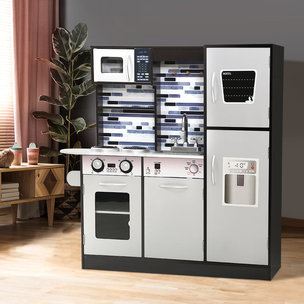 Premium Kids Kitchen Wooden Play Set Toys by Sleep House Blackburn VIC