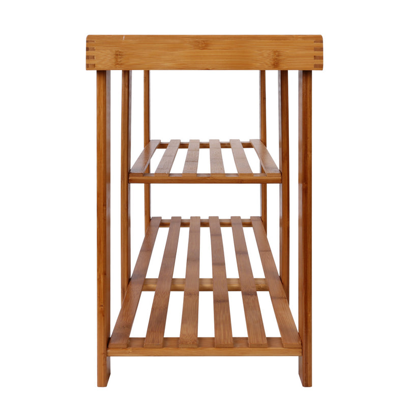 Diva Bamboo Shoe Rack Bench