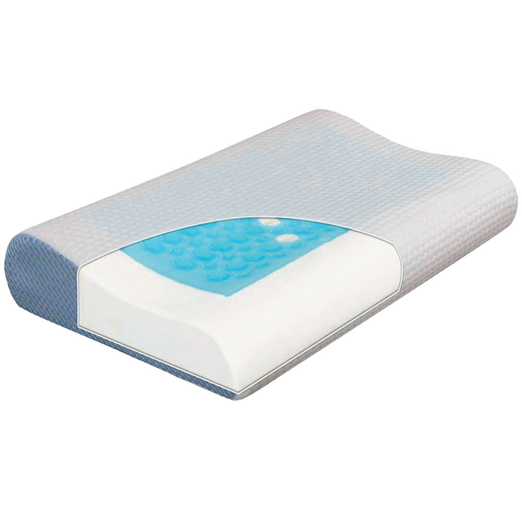 SLEEP HOUSE MELBOURNE OFFERS BEST PRICE ON MLILY SENSIPOLAR GEL TOP CONTOUR PILLOW