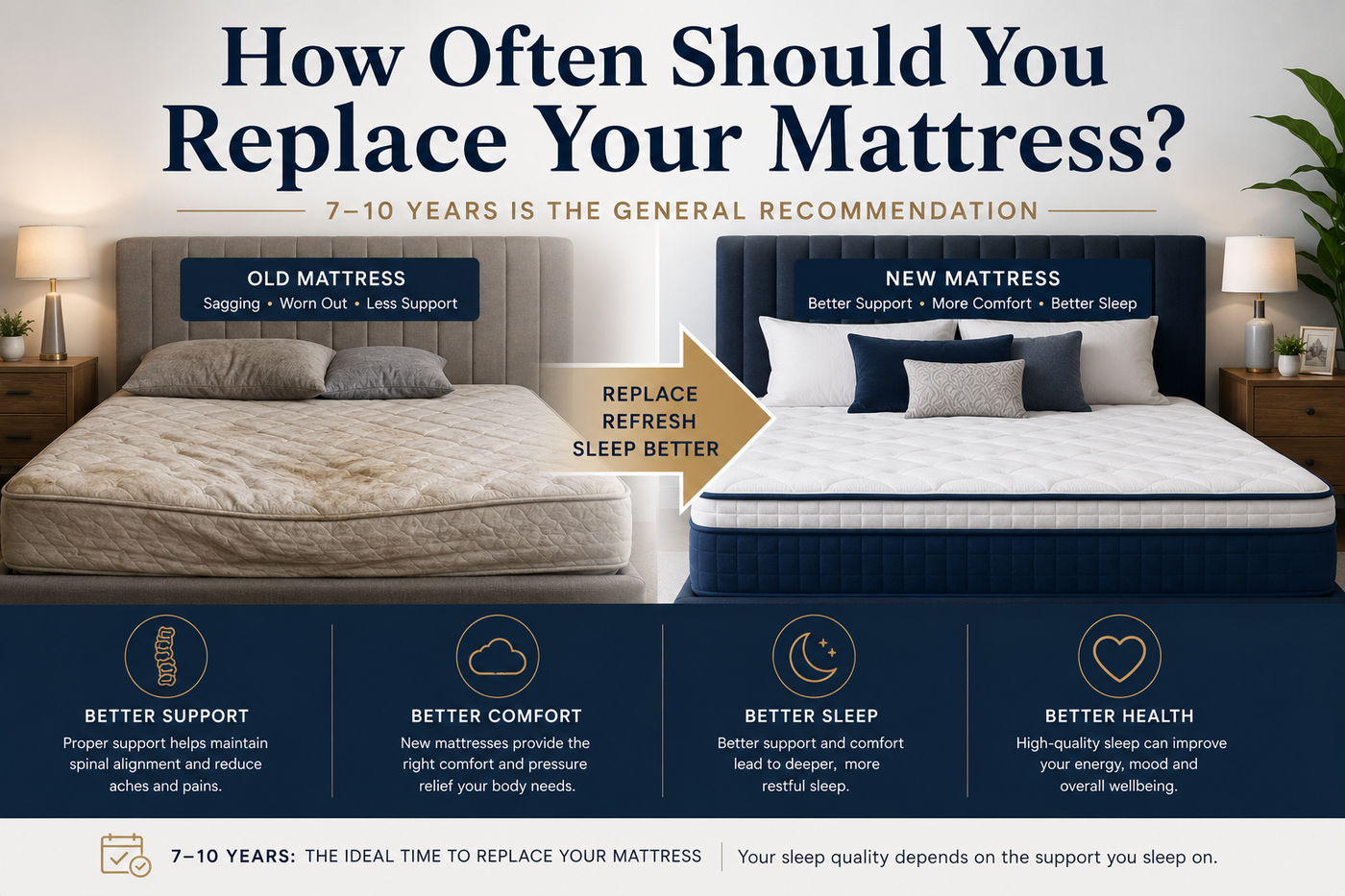 How Often Should You Replace Your Mattress?