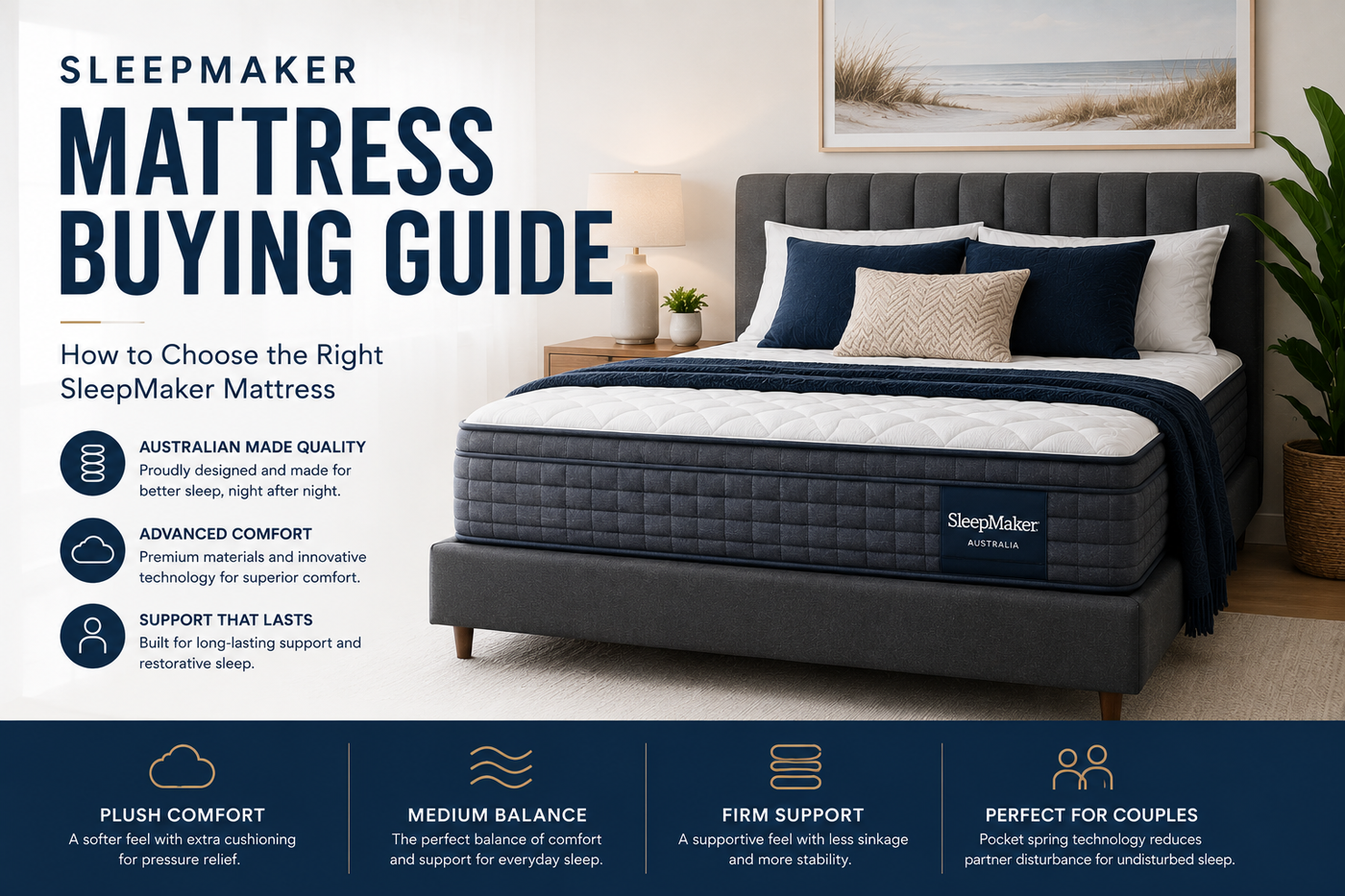 SleepMaker Mattress Buying Guide: How to Choose the Right SleepMaker Mattress