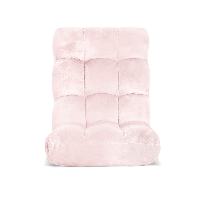 Milan Flannel Fabric Floor Lounge Sofa Chair