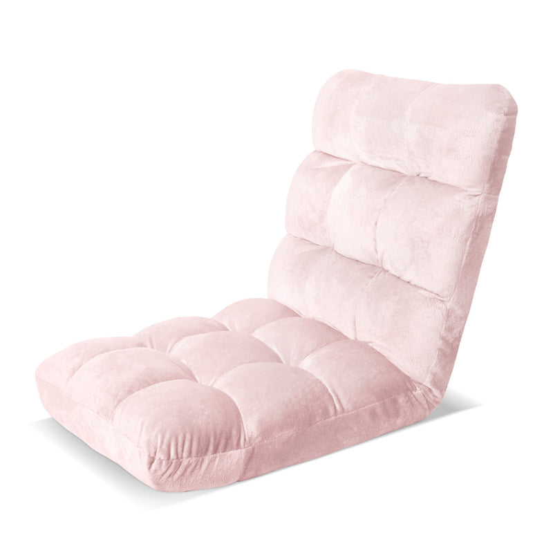Milan Flannel Fabric Floor Lounge Sofa Chair