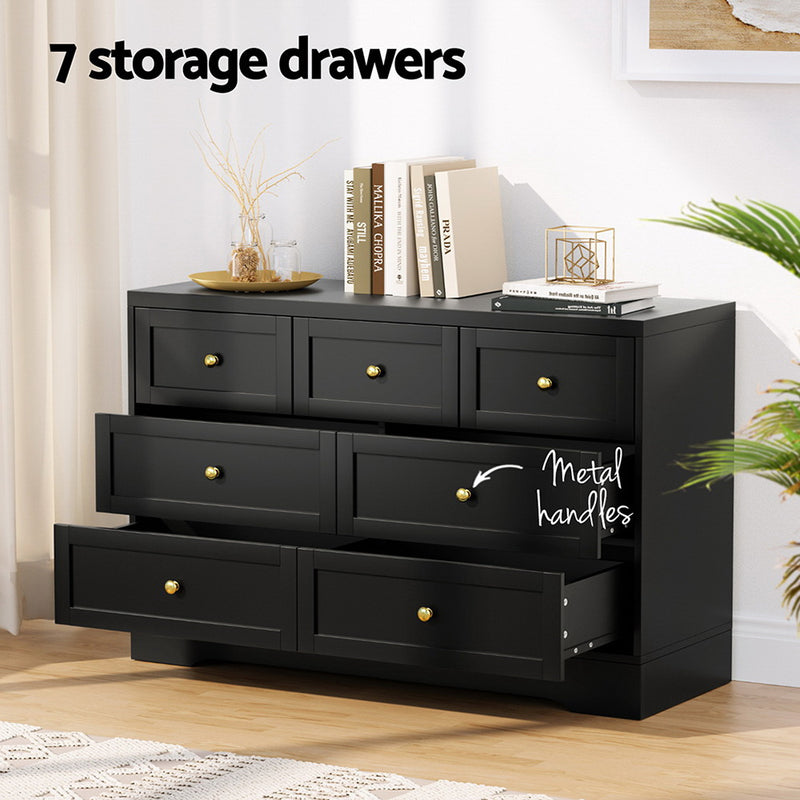 Milan Morden 7 Chest of Drawers Dresser