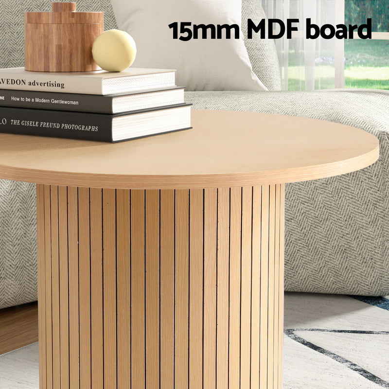 Diva Round Fluted Coffee Table