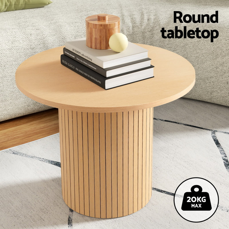 Diva Round Fluted Coffee Table