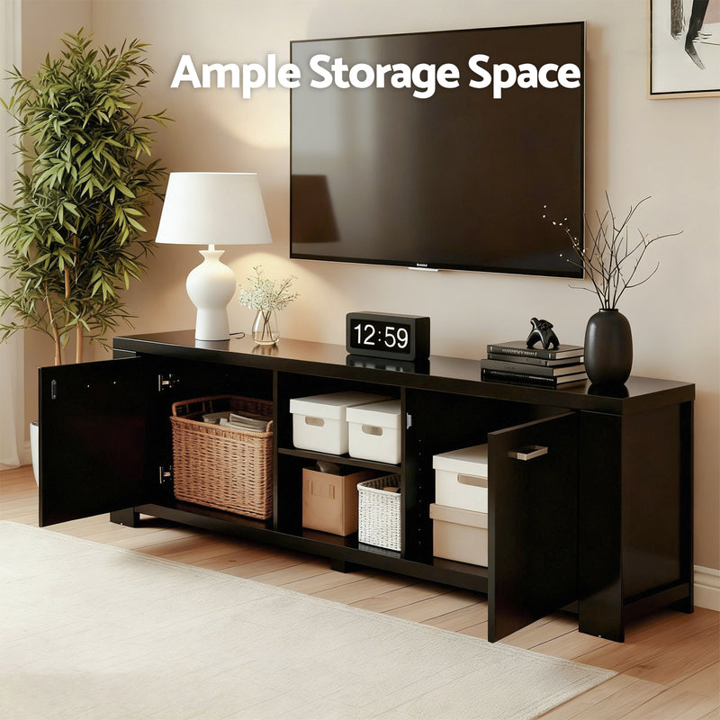 Diva Entertainment Unit – Black 160cm