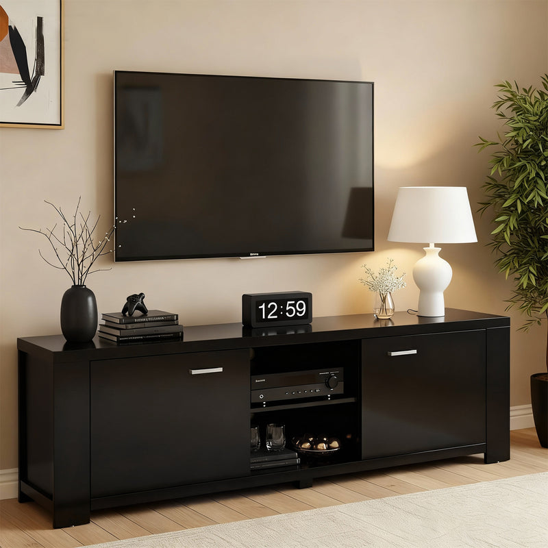 Diva Entertainment Unit – Black 160cm