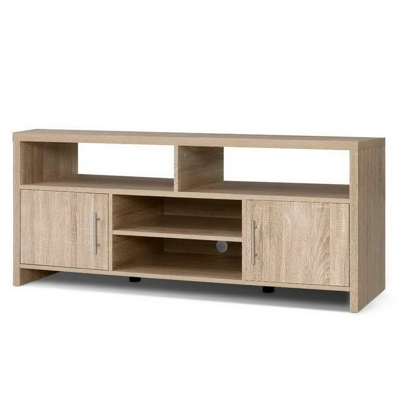Diva Oak Entertainment Unit with Storage – 140cm