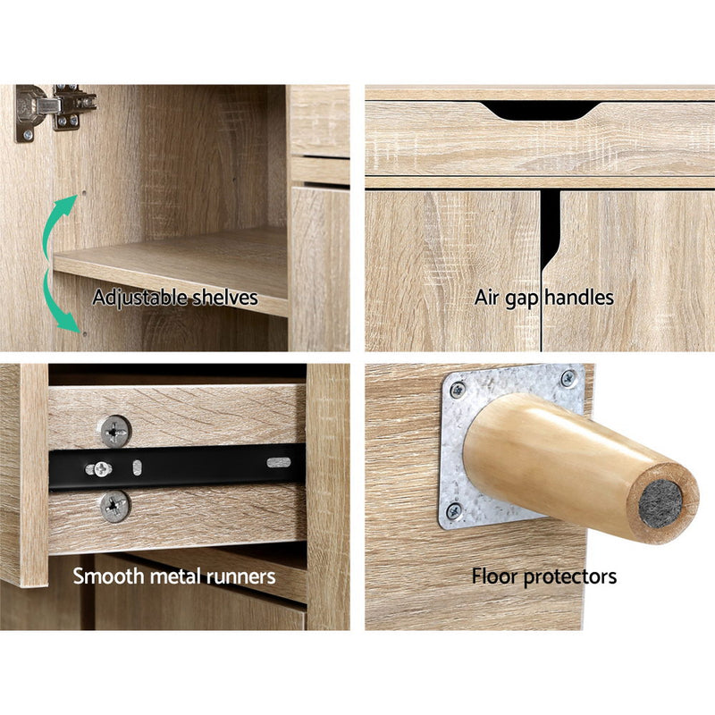 Alden Shoe Cabinet – Pine