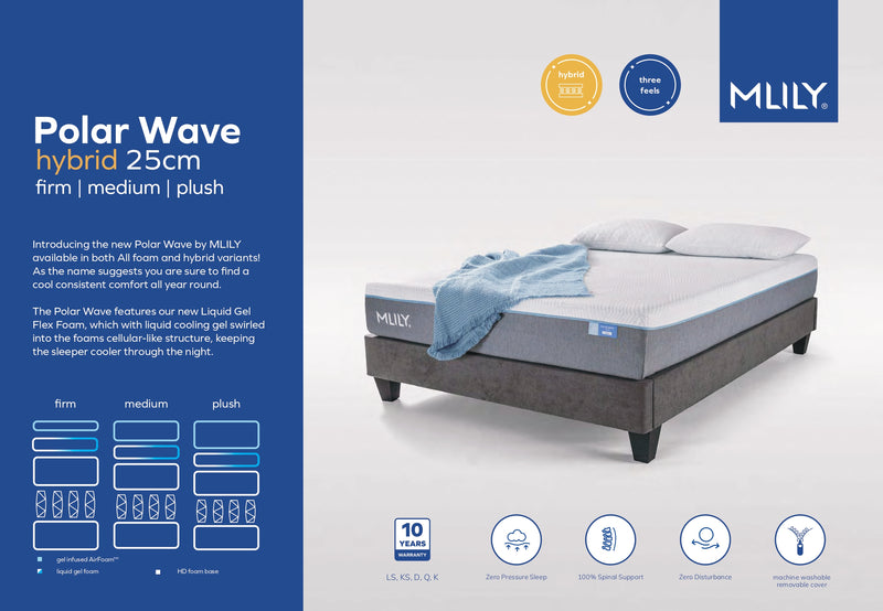 MLILY POLAR WAVE FIRM MATTRESS
