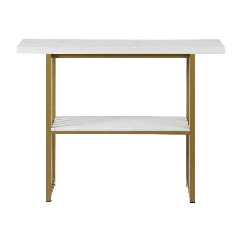 Milan Console Table in Kitchen and Dining Room Marble Effect