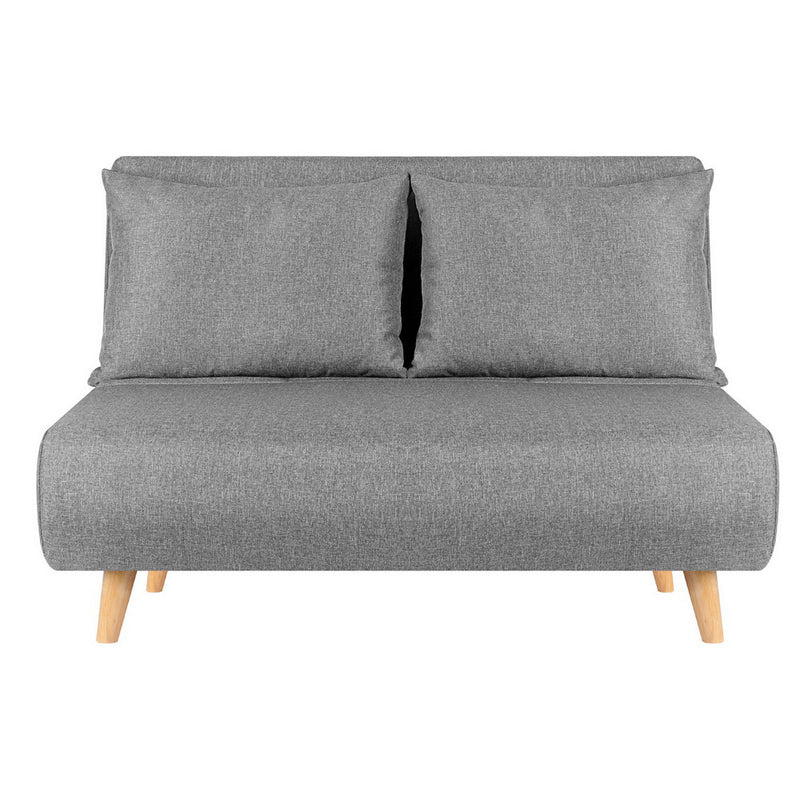 Milan Premium Fabric 2 Seater Convertible Sofa Bed