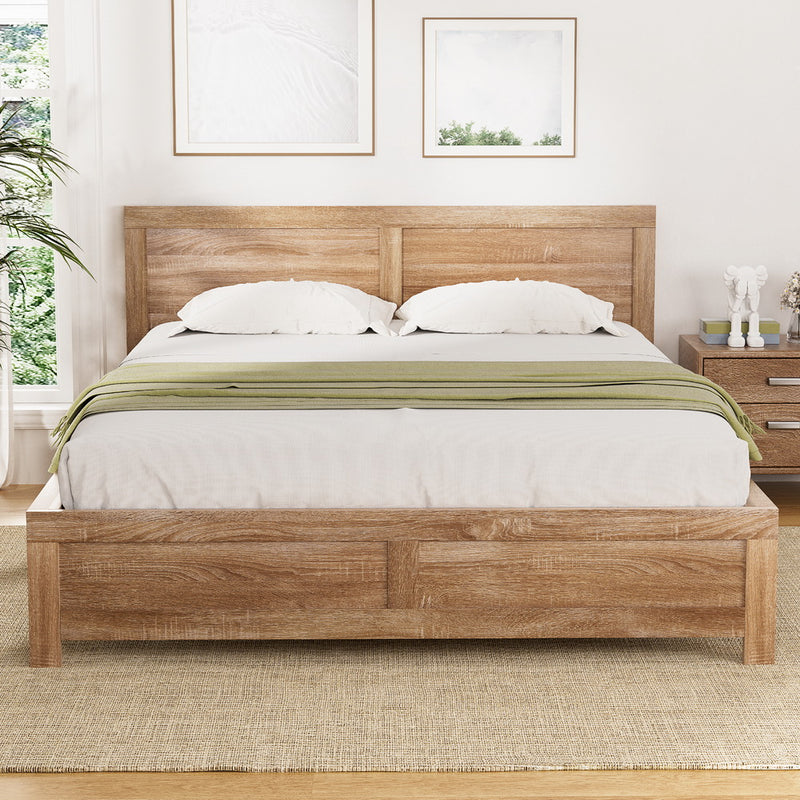 Milan Premium Pine Wood Bed Frame - Double Size