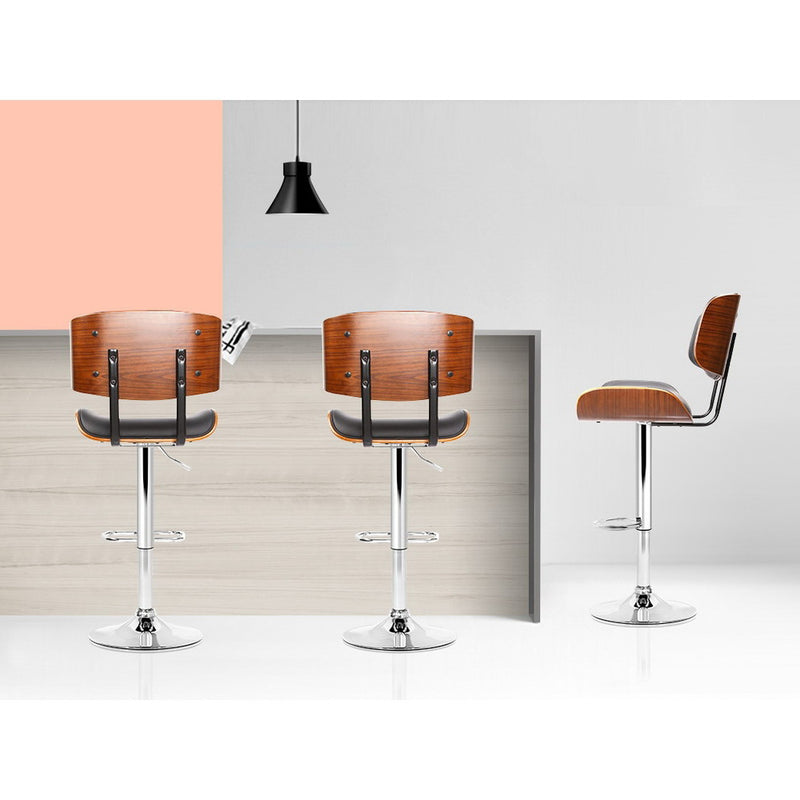 Diva Wooden Gas Lift Bar Stool at Sleep House Glen Waverley VIC