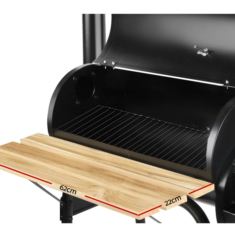 Outdoor 2-in-1 Offset BBQ Smoker Best Price at Sleep House Melbourne