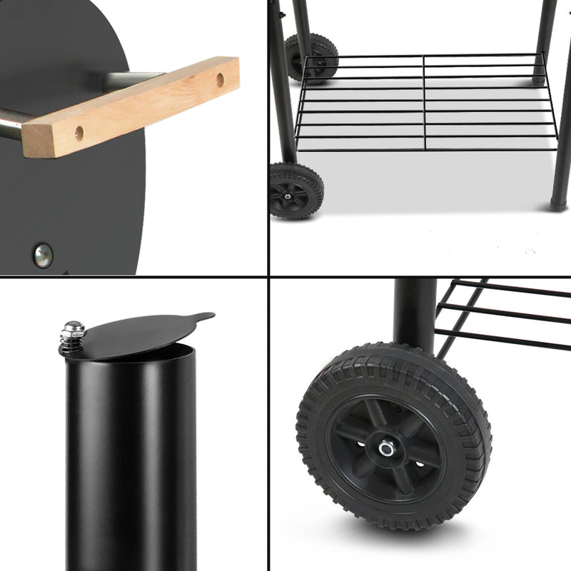 Outdoor 2-in-1 Offset BBQ Smoker Best Price at Sleep House Melbourne