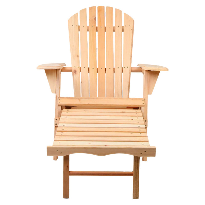 Outdoor Sun Lounge Chairs Beach Chair Recliner Adirondack Patio 