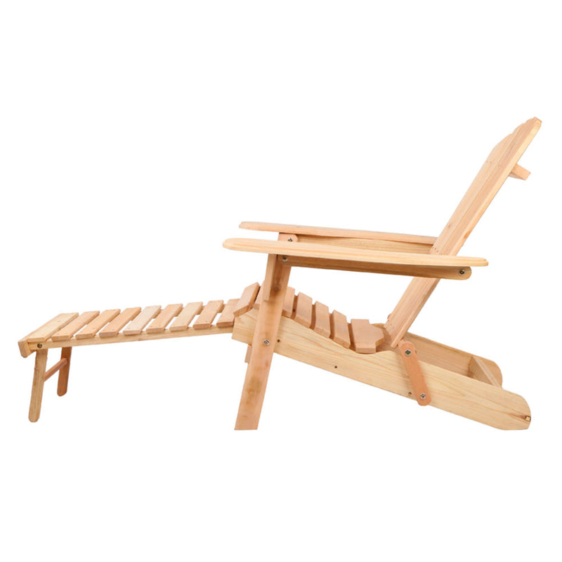 Outdoor Sun Lounge Chairs Beach Chair Recliner Adirondack Patio 