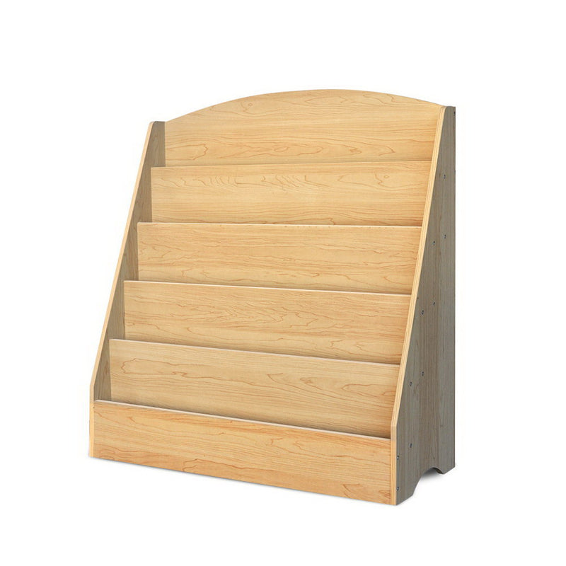 Kids 5 Tiers Bookshelf Magazine Shelf Rack Organiser Bookcase