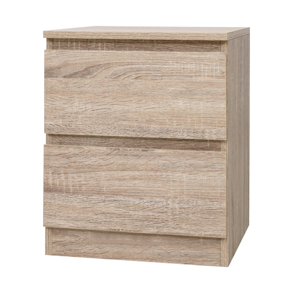 Milano Bedside Tables Drawers Side Table by Sleep House Forest Hill