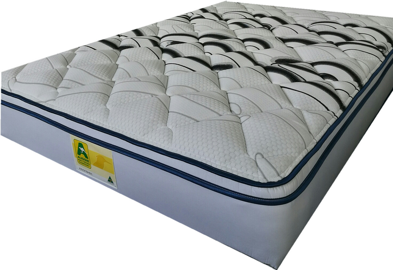 Sleepmaker Kingfisher Pocket Spring Pillow Top Medium Feel Mattress Available At Sleep House Melbourne