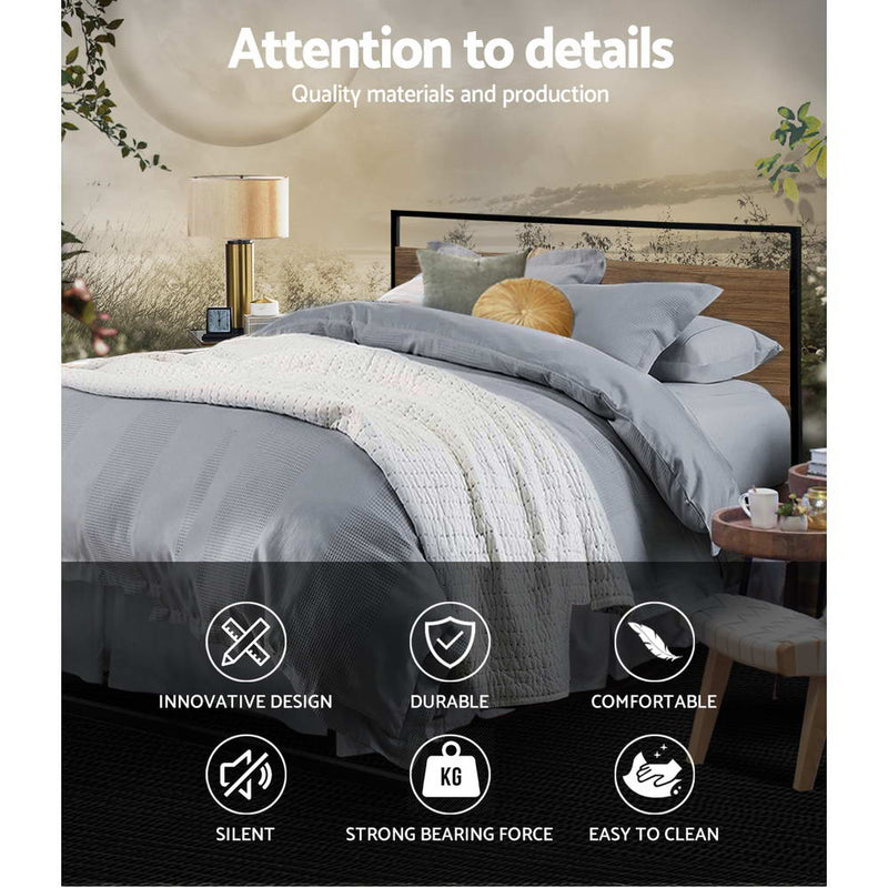 Milano Metal Bed Frame Bed Base Queen Size by Sleep House Boxhill VIC 