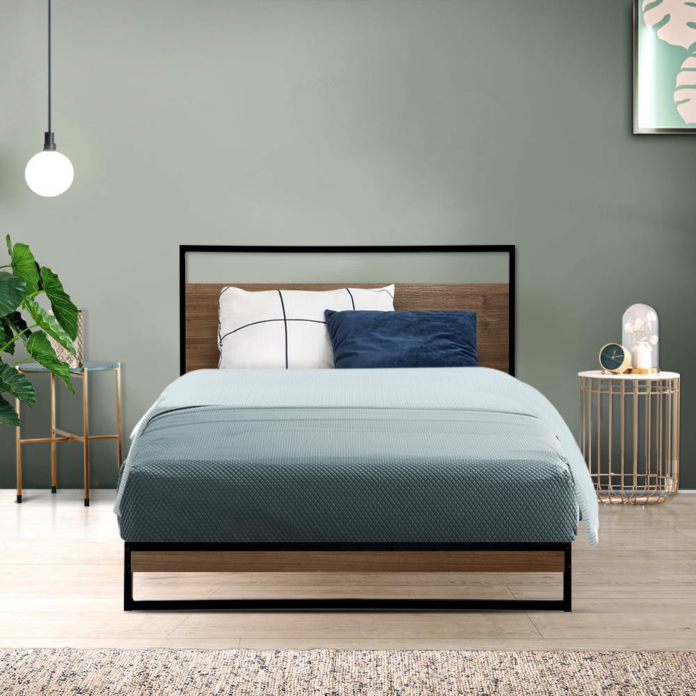 Milano Metal Bed Frame Bed Base Single Size by Sleep House Brisbane 