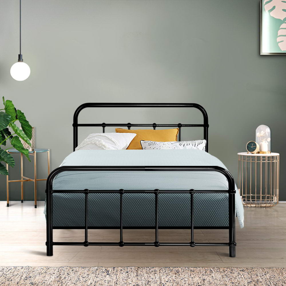 Metal Bed Frame Mattress Base Single Size by Sleep House Ringwood VIC