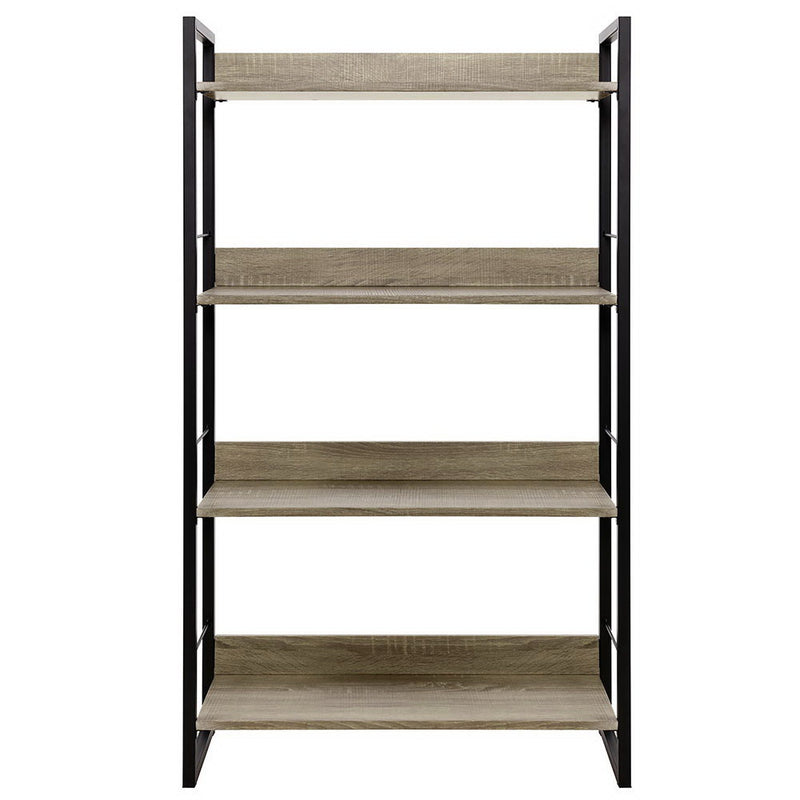 Diva Office Book Shelf Display Shelves Wood Metal Stand 