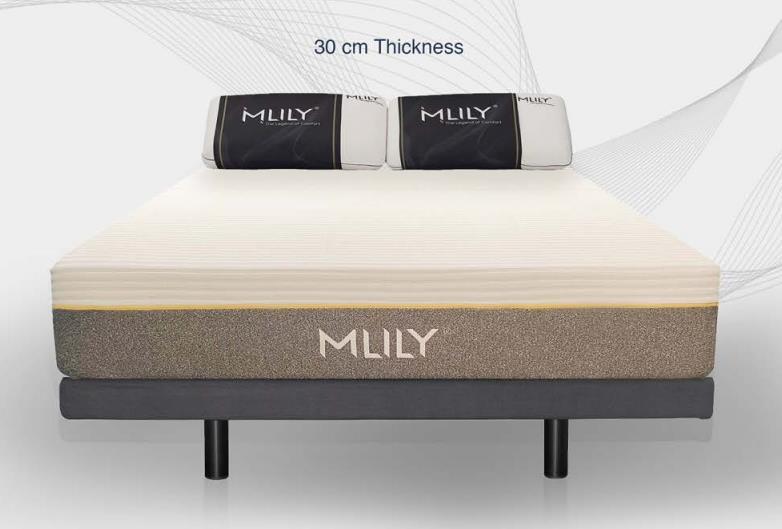 MLILY Optimum Hybrid Medium Memory Foam Mattress BEST PRICE AT SLEEP HOUSE