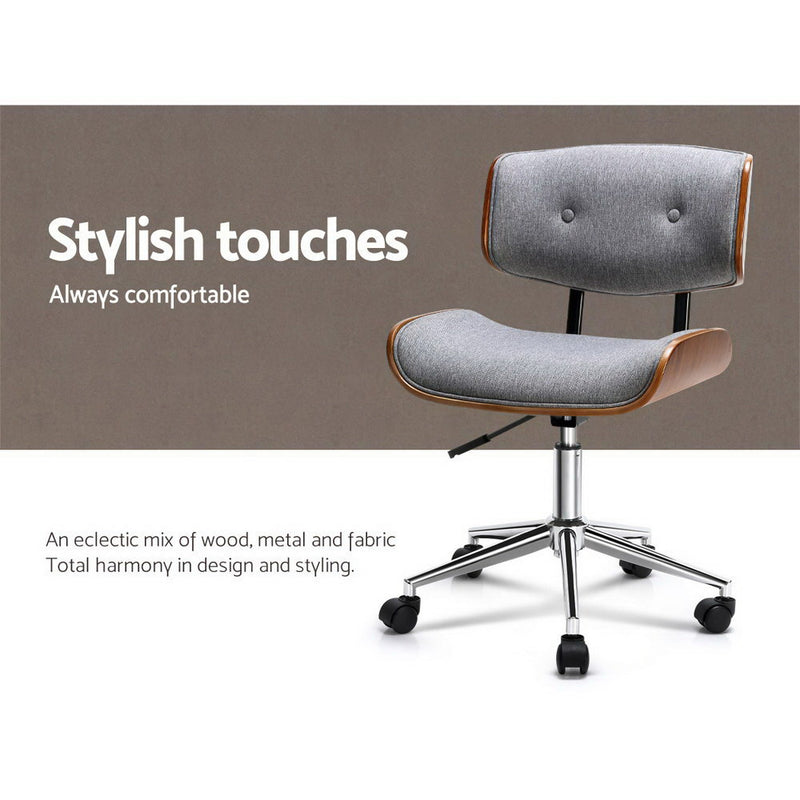 Diva Executive Office Chair Fabric Computer Chair at Sleep House VIC
