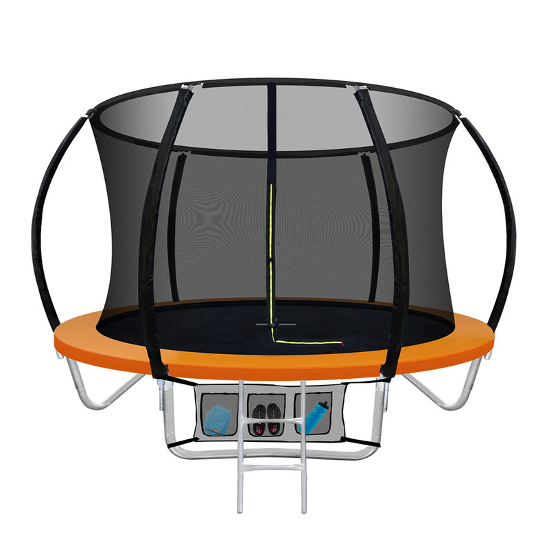 Everfit 8FT Outdoor Round Trampoline with Safety Net Best Price at Sleep House