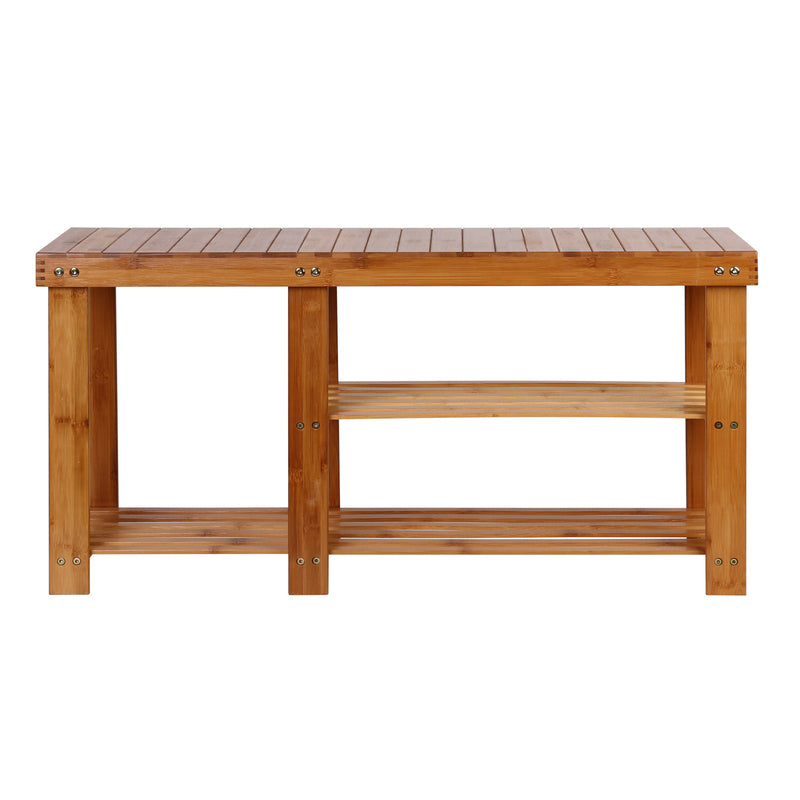 Diva Bamboo Shoe Rack Bench