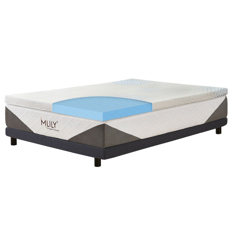 Mlily ENHANCEIPOLAR GEL FUSION MATTRESS TOPPER 7.5cm Best Price at Sleep House VIC