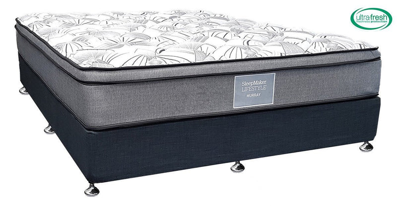 SleepMaker Lifestyle Murray Pocket Spring Medium Feel Mattress Available At Sleep House Melbourne Australia